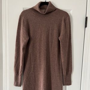 100% cashmere sweater dress